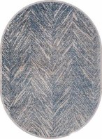 Ковер Merinos MOROCCO D854 OVAL BLUE 2,4*3,4 м