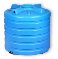 Бак для воды ATV-1000 (синий) Aquatech (1"-3/4", 1133*1140)
