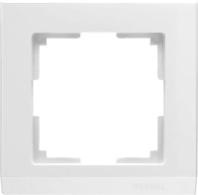 Рамка 1-м. СП WERKEL WL04-Frame-01 белая