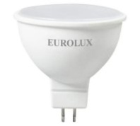 Лампа светодиодная LL-E-MR16-7W-230-2,7K-GU5.3 (рефлектор, 7Вт, тепл., GU5.3) EUROLUX